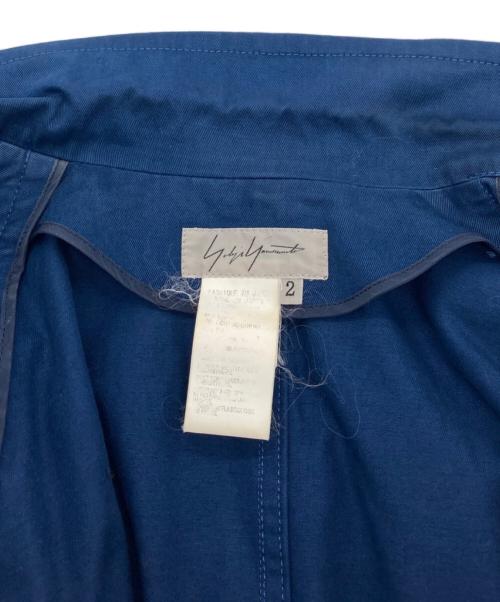 YOHJI YAMAMOTO（ヨウジヤマモト）YOHJI YAMAMOTO (ヨウジヤマモト) 変形ジャケット ネイビー サイズ:2の古着・服飾アイテム