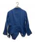 YOHJI YAMAMOTO (ヨウジヤマモト) 変形ジャケット ネイビー サイズ:2：15000円