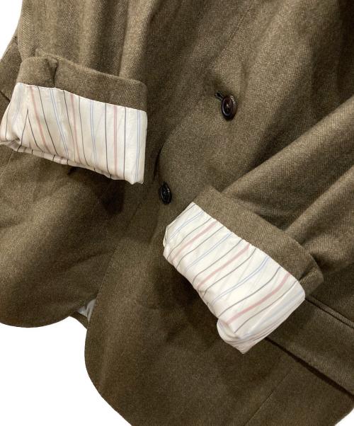 POLO RALPH LAUREN（ポロ・ラルフローレン）POLO RALPH LAUREN (ポロ・ラルフローレン) ウールテーラードジャケット ブラウン サイズ:C96-W86-T175 AB6の古着・服飾アイテム