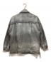 upper hights (アッパーハイツ) ルーズフィットデニムジャケット グレー：7000円