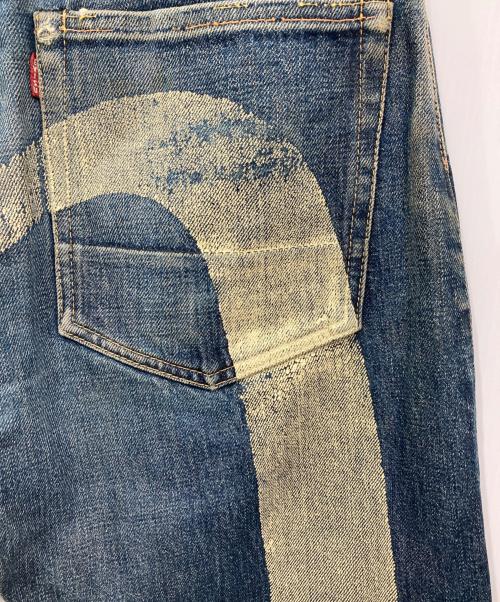 EVISU（エヴィス）EVISU (エヴィス) カモメデニムパンツ インディゴ サイズ:30✖35の古着・服飾アイテム