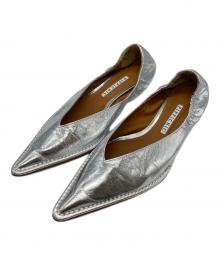 Pippichic（ピッピシック）の古着「ステッチパンプス」｜グレー