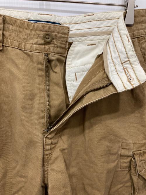 POLO RALPH LAUREN（ポロ・ラルフローレン）POLO RALPH LAUREN (ポロ・ラルフローレン) ハーフカーゴパンツ ベージュ サイズ:34の古着・服飾アイテム