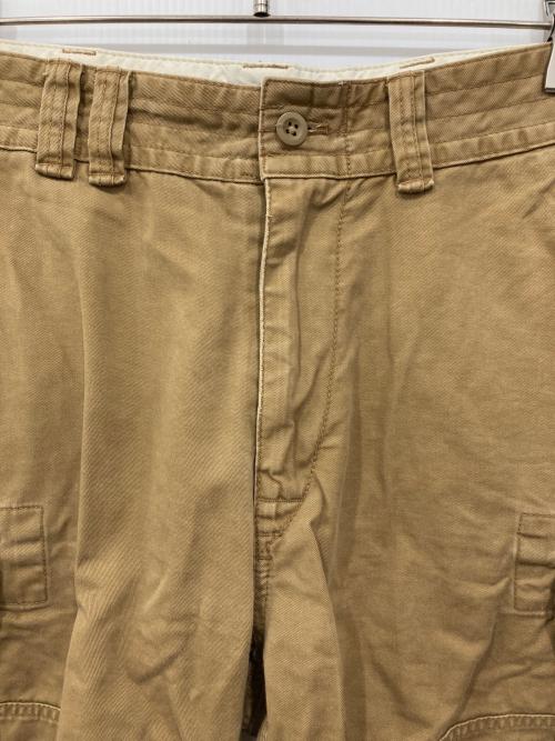 POLO RALPH LAUREN（ポロ・ラルフローレン）POLO RALPH LAUREN (ポロ・ラルフローレン) ハーフカーゴパンツ ベージュ サイズ:34の古着・服飾アイテム