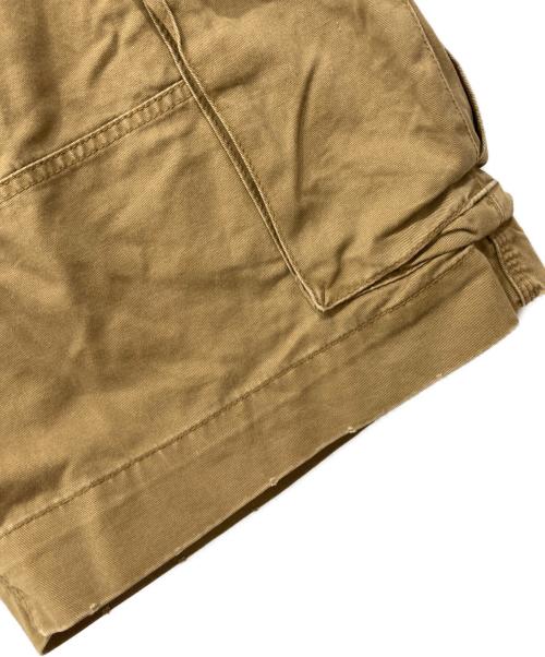 POLO RALPH LAUREN（ポロ・ラルフローレン）POLO RALPH LAUREN (ポロ・ラルフローレン) ハーフカーゴパンツ ベージュ サイズ:34の古着・服飾アイテム
