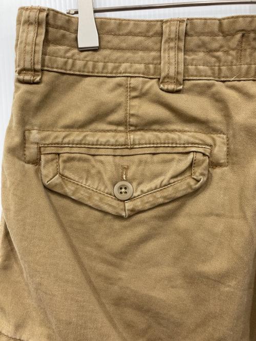 POLO RALPH LAUREN（ポロ・ラルフローレン）POLO RALPH LAUREN (ポロ・ラルフローレン) ハーフカーゴパンツ ベージュ サイズ:34の古着・服飾アイテム