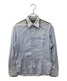 JUNYA WATANABE MAN（ジュンヤワタナベマン）の古着「切替シャツ」｜ブルー