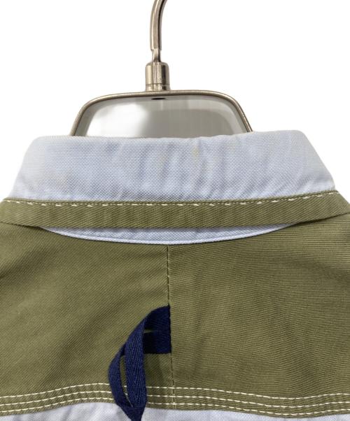 JUNYA WATANABE MAN（ジュンヤワタナベマン）JUNYA WATANABE MAN (ジュンヤワタナベマン) 切替シャツ ブルー サイズ:Sの古着・服飾アイテム