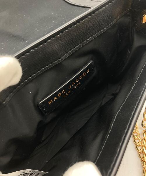 MARC JACOBS（マークジェイコブズ）MARC JACOBS (マークジェイコブズ) ショルダーバッグ ブラック×ベージュの古着・服飾アイテム