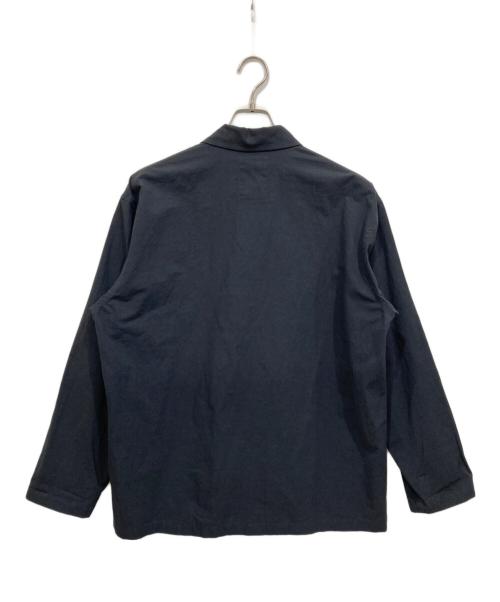 DANTON（ダントン）DANTON (ダントン) コットンリネンカバーオールシャツ ネイビー サイズ:38の古着・服飾アイテム