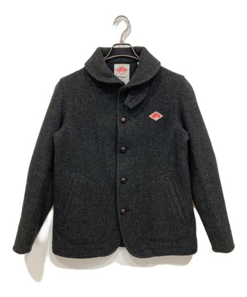 DANTON（ダントン）DANTON (ダントン) 丸襟ウールモッサジャケット グレー サイズ:38の古着・服飾アイテム