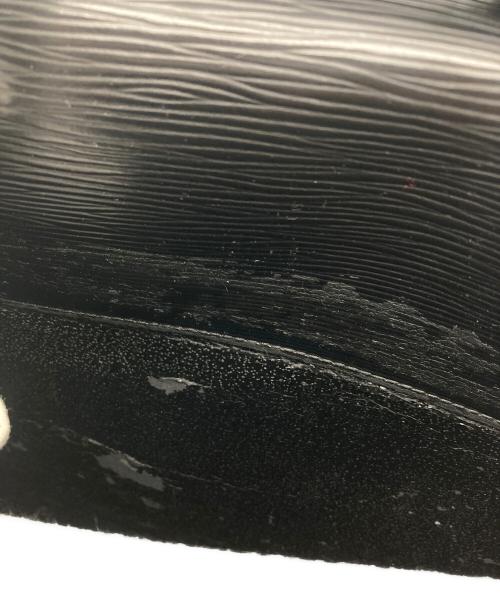 LOUIS VUITTON（ルイ ヴィトン）LOUIS VUITTON (ルイ ヴィトン) レザーブリーフケース ブラックの古着・服飾アイテム