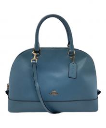 COACH（コーチ）の古着「2WAYバッグ」｜ブルー