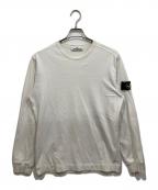 STONE ISLANDストーンアイランド）の古着「ロングスリーブカットソー」｜ホワイト