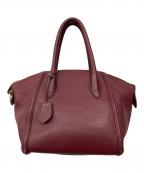 MACKINTOSH LONDONマッキントッシュ ロンドン）の古着「レザートートバッグ」｜レッド