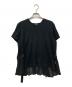 noir kei ninomiya (ノワール ケイ ニノミヤ) レイヤードTシャツ ブラック サイズ:S：5000円