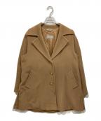MaxMaraマックスマーラ）の古着「ウールチェスターコート」｜ブラウン