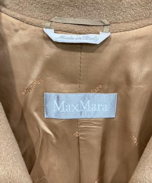 MaxMara（マックスマーラ）MaxMara (マックスマーラ) ウールチェスターコート ブラウン サイズ:40の古着・服飾アイテム