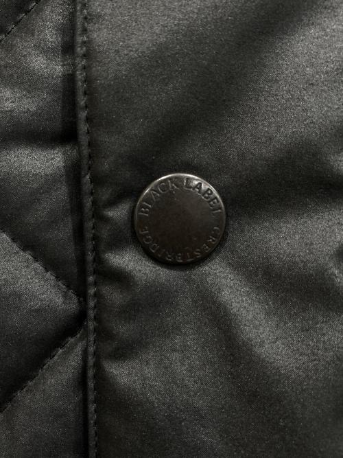 BLACK LABEL CRESTBRIDGE（ブラックレーベル クレストブリッジ）BLACK LABEL CRESTBRIDGE (ブラックレーベル クレストブリッジ) キルティングジャケット ブラック サイズ:Mの古着・服飾アイテム