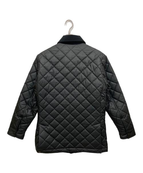 BLACK LABEL CRESTBRIDGE（ブラックレーベル クレストブリッジ）BLACK LABEL CRESTBRIDGE (ブラックレーベル クレストブリッジ) キルティングジャケット ブラック サイズ:Mの古着・服飾アイテム