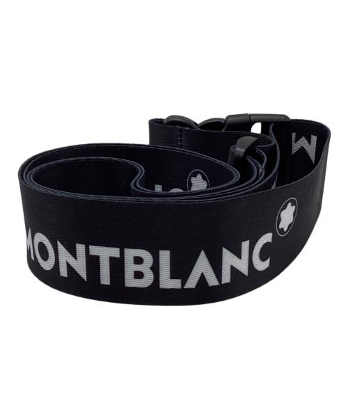 MONTBLANC（モンブラン）MONTBLANC (モンブラン) ベルト ブラックの古着・服飾アイテム