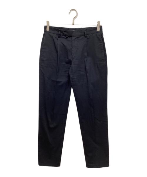 giab's ARCHIVIO（ジャブス アルキヴィオ）giab's ARCHIVIO (ジャブス アルキヴィオ) ワンプリーツパンツ ネイビー サイズ:44の古着・服飾アイテム