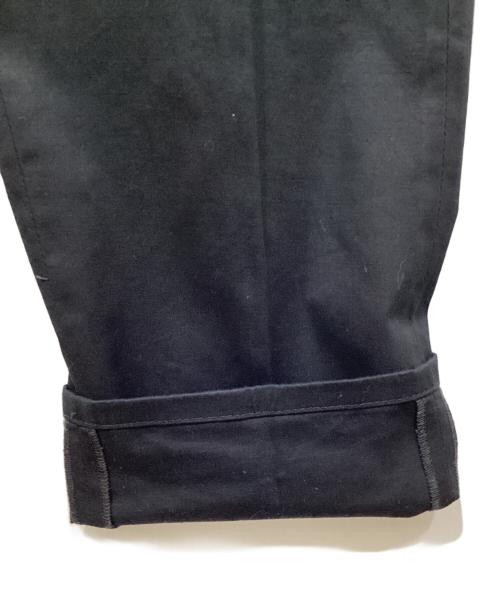 giab's ARCHIVIO（ジャブス アルキヴィオ）giab's ARCHIVIO (ジャブス アルキヴィオ) ワンプリーツパンツ ネイビー サイズ:44の古着・服飾アイテム