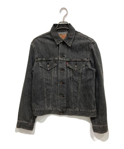 LEVI'S（リーバイス）LEVI'S (リーバイス) 先染めデニムジャケット ブラック サイズ:40の古着・服飾アイテム