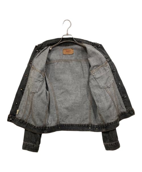 LEVI'S（リーバイス）LEVI'S (リーバイス) 先染めデニムジャケット ブラック サイズ:40の古着・服飾アイテム
