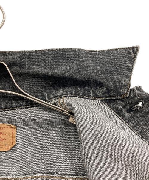 LEVI'S（リーバイス）LEVI'S (リーバイス) 先染めデニムジャケット ブラック サイズ:40の古着・服飾アイテム