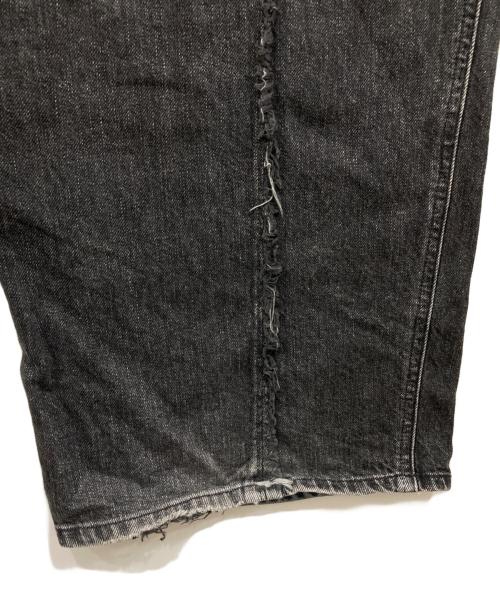 jieda（ジエダ）Jieda (ジエダ) スイッチングオーバーデニムパンツ グレー サイズ:1の古着・服飾アイテム