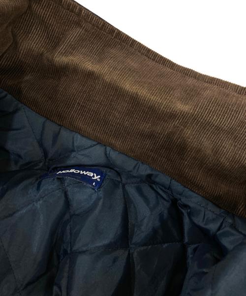 Holloway（ホロウェイ）Holloway (ホロウェイ) ダック地ワークジャケット ネイビー サイズ:Lの古着・服飾アイテム