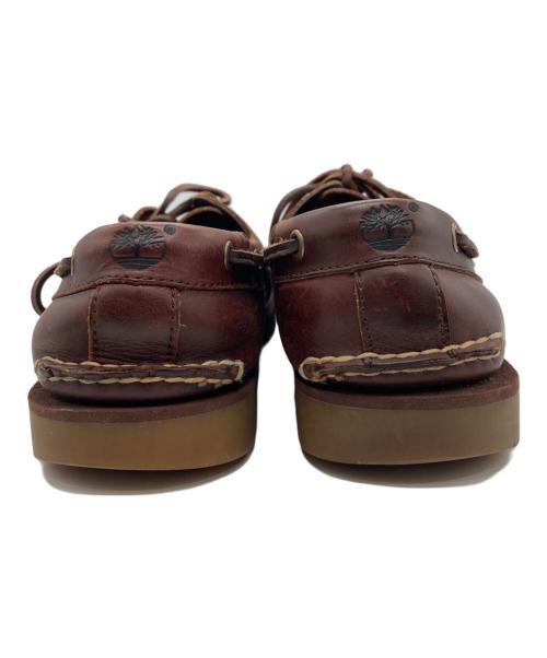 Timberland（ティンバーランド）Timberland (ティンバーランド) ボートシューズ ブラウン サイズ:81/2の古着・服飾アイテム