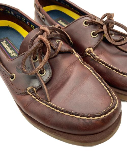 Timberland（ティンバーランド）Timberland (ティンバーランド) ボートシューズ ブラウン サイズ:81/2の古着・服飾アイテム