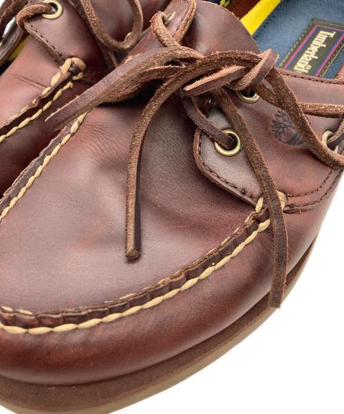 Timberland（ティンバーランド）Timberland (ティンバーランド) ボートシューズ ブラウン サイズ:81/2の古着・服飾アイテム