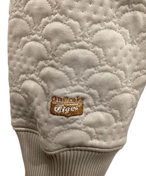 Onitsuka Tiger（オニツカタイガー）Onitsuka Tiger (オニツカタイガー) トラックジャケット ベージュ サイズ:Lの古着・服飾アイテム