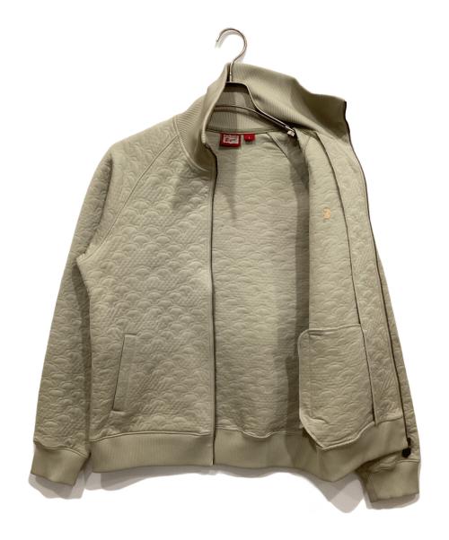 Onitsuka Tiger（オニツカタイガー）Onitsuka Tiger (オニツカタイガー) トラックジャケット ベージュ サイズ:Lの古着・服飾アイテム