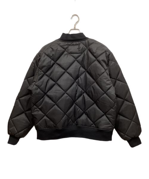 GAME（ゲーム）GAME (ゲーム) キルティング パフ ジャケット ブラック サイズ:Lの古着・服飾アイテム