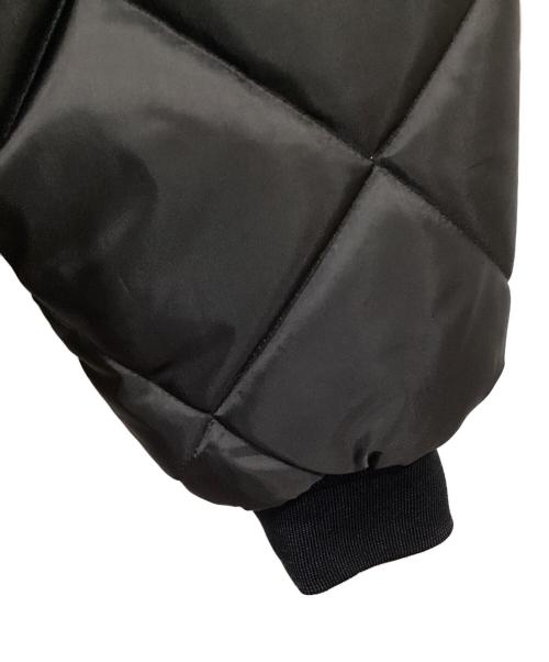 GAME（ゲーム）GAME (ゲーム) キルティング パフ ジャケット ブラック サイズ:Lの古着・服飾アイテム