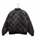 GAME (ゲーム) キルティング パフ ジャケット ブラック サイズ:L：9000円