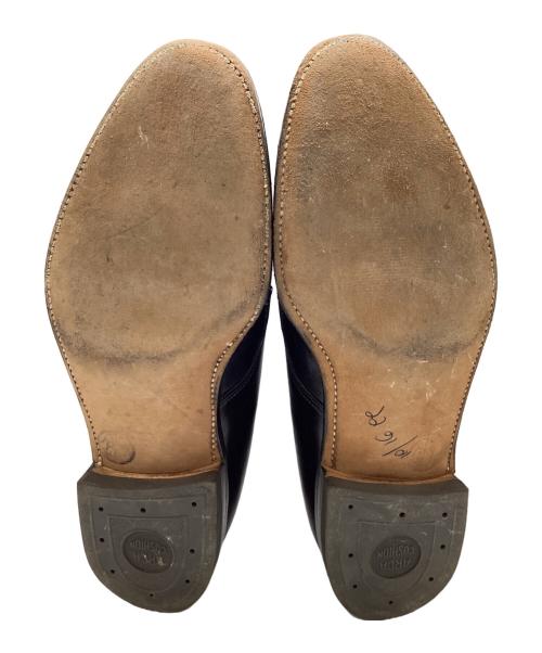 Breather（ブリーザー）Breather (ブリーザー) Uチップ レザーシューズ ブラック サイズ: 9 1/2の古着・服飾アイテム