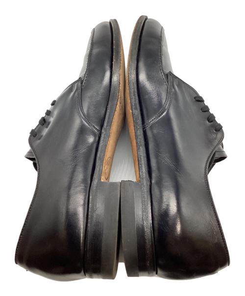 Breather（ブリーザー）Breather (ブリーザー) Uチップ レザーシューズ ブラック サイズ: 9 1/2の古着・服飾アイテム