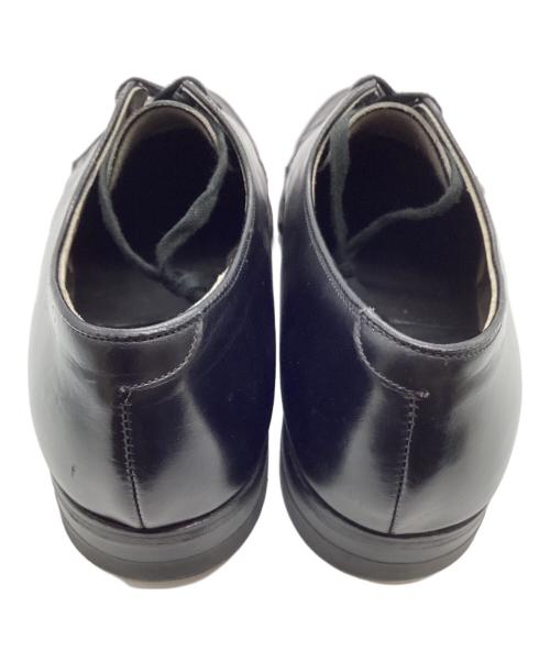 Breather（ブリーザー）Breather (ブリーザー) Uチップ レザーシューズ ブラック サイズ: 9 1/2の古着・服飾アイテム