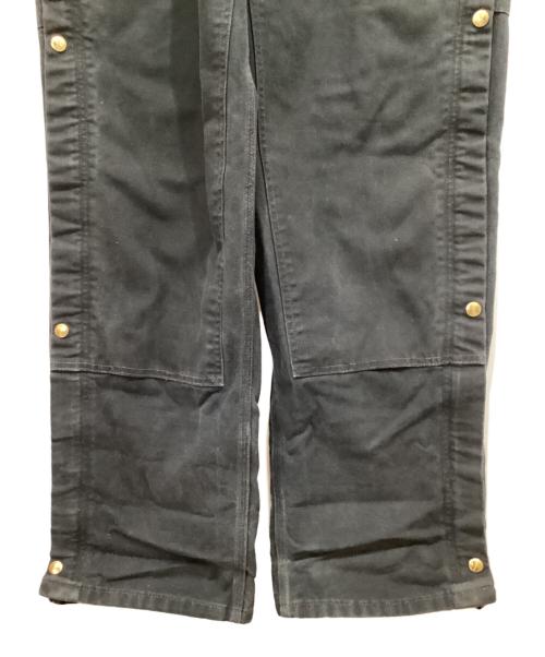 CarHartt（カーハート）CarHartt (カーハート) オーバーオール ブラック サイズ: 91cm (W36)の古着・服飾アイテム