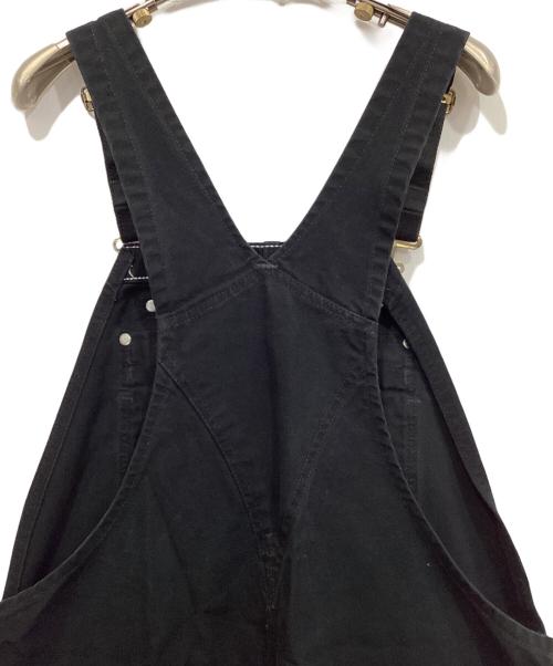CarHartt（カーハート）CarHartt (カーハート) オーバーオール ブラック サイズ: 91cm (W36)の古着・服飾アイテム