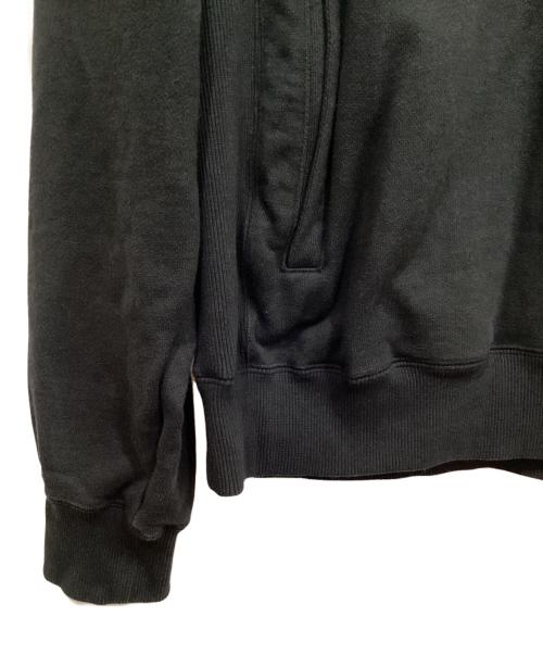 THE BLACK EYE PATCH（ブラックアイパッチ）THE BLACK EYE PATCH (ブラックアイパッチ) ハーフジップスウェット ブラック サイズ:Lの古着・服飾アイテム