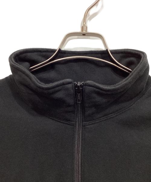 THE BLACK EYE PATCH（ブラックアイパッチ）THE BLACK EYE PATCH (ブラックアイパッチ) ハーフジップスウェット ブラック サイズ:Lの古着・服飾アイテム