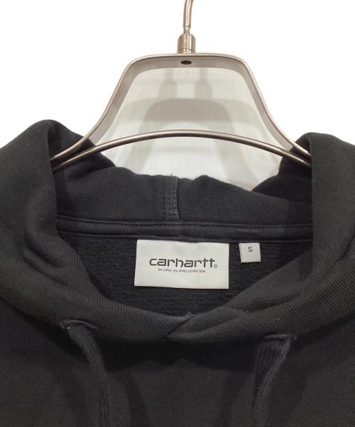 Carhartt WIP（カーハート ワークインプログレス）Carhartt WIP (カーハート ワークインプログレス) プルオーバーパーカー ブラック サイズ:Sの古着・服飾アイテム