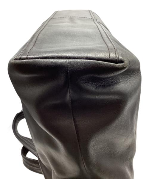 COACH（コーチ）COACH (コーチ) 2WAY レザートートバッグ ブラックの古着・服飾アイテム