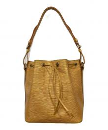 LOUIS VUITTON（ルイ ヴィトン）の古着「巾着ショルダーバッグ」｜ベージュ